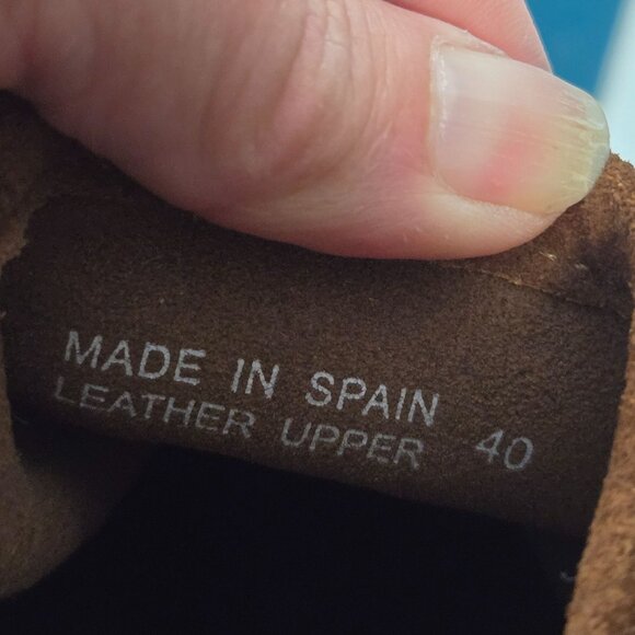 Sundance Brown Suede Mules, size 9 - Picture 10 of 11